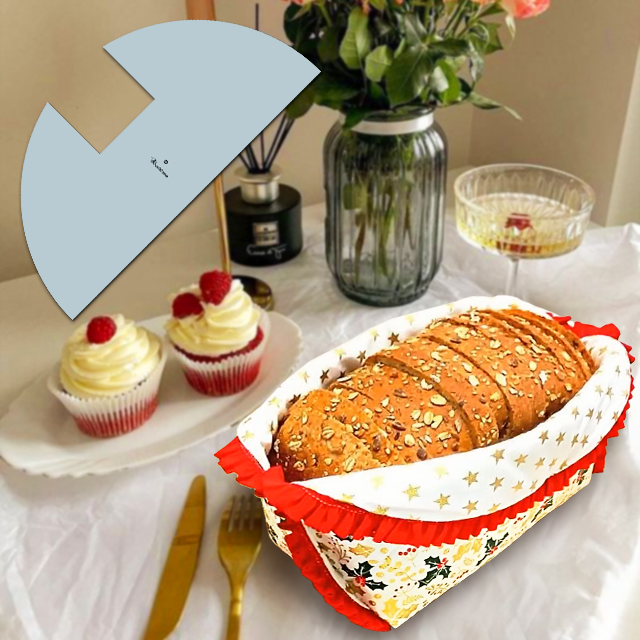 DIY Fabric Storage Basket Template Included Instructions