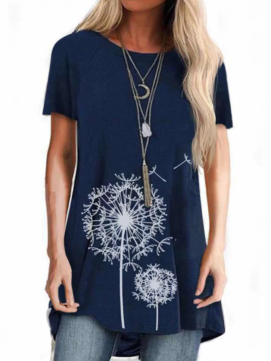 Short Sleeves Printed T-shirt