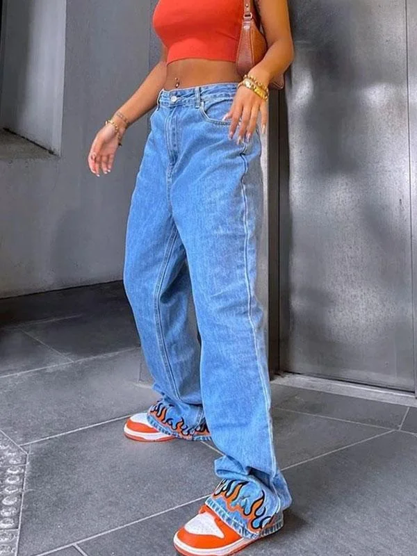 Printing jeans