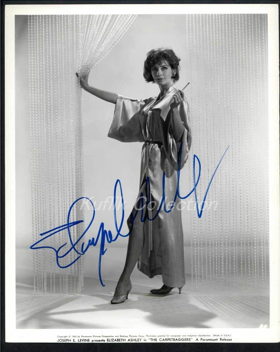 Elizabeth Ashley - Signed Vintage Celebrity Autograph Photo Poster painting - Dragnet