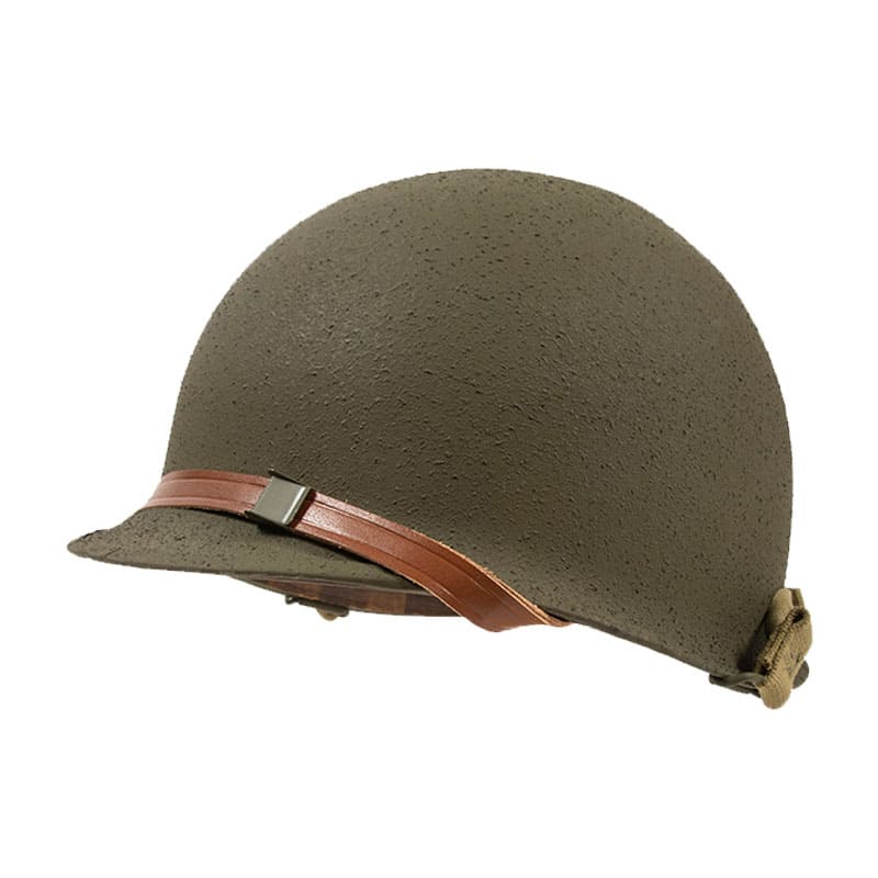 Early-WWII Fixed Loop M1 Helmet & Rayon Hawley Liner (1941 Set)