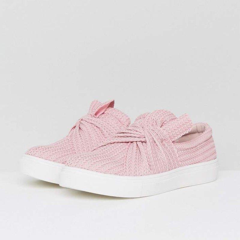 Women's Breathable Comfortable Round Toe Platform Fashion Shoes 