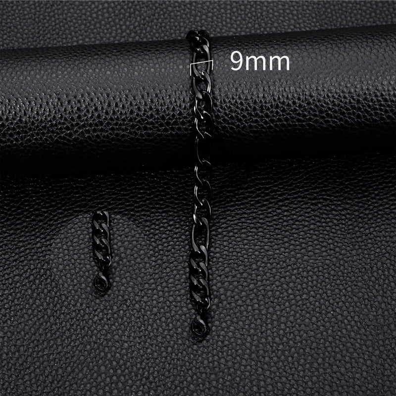 Hot Sale 3/5/7/9/11mm Classic NK3:1 Stainless Steel 18K Cuban Bracelet Unisex