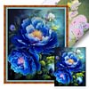 (Multi Style)[Multi-Style]Peony-Full Embroidery 3 strands 11CT Stamped Cross Stitch-40*53CM