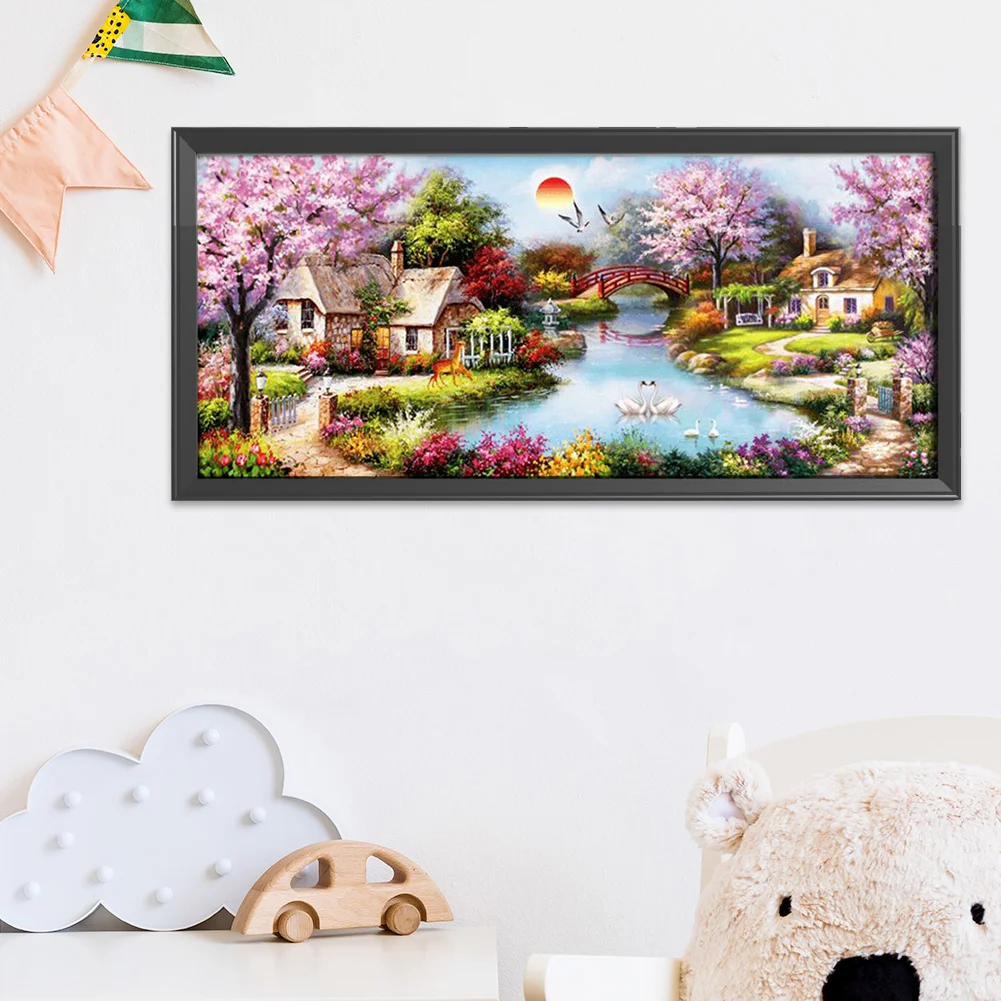 11ct Stamped Cross Stitch - Cartoon(100*43cm)