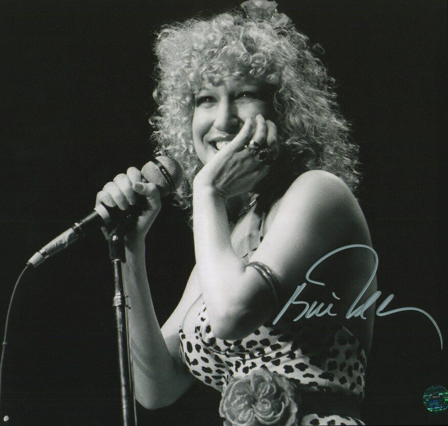 BETTE MIDLER Autographed Original 8x10 Photo Poster painting LOA TTM