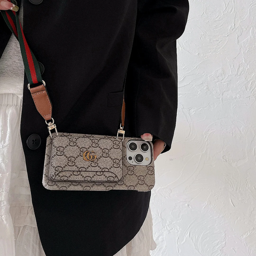 GUCCI Gucci Crossbody Wallet Ophidia GG Leather iPhone Case Samsung Cover ProCaseMall