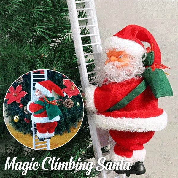 Magic Climbing Santa