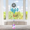 DIY 5D Mosaic Sun Catcher Jewelry Diamond Painting Window Wind Chime (Dream Catcher)
