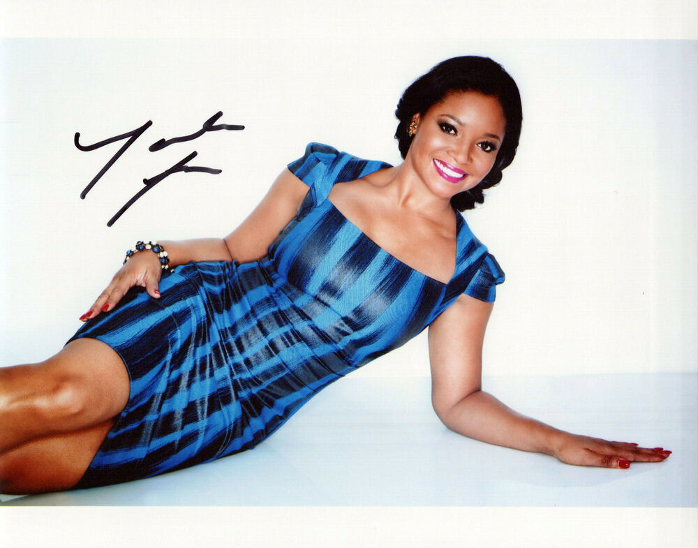 Tamala Jones glamour shot autographed Photo Poster painting signed 8x10 #11