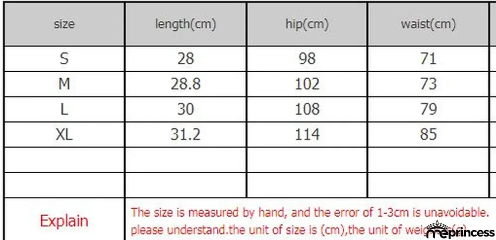 Women's High Waist Non-Stretch Denim Shorts