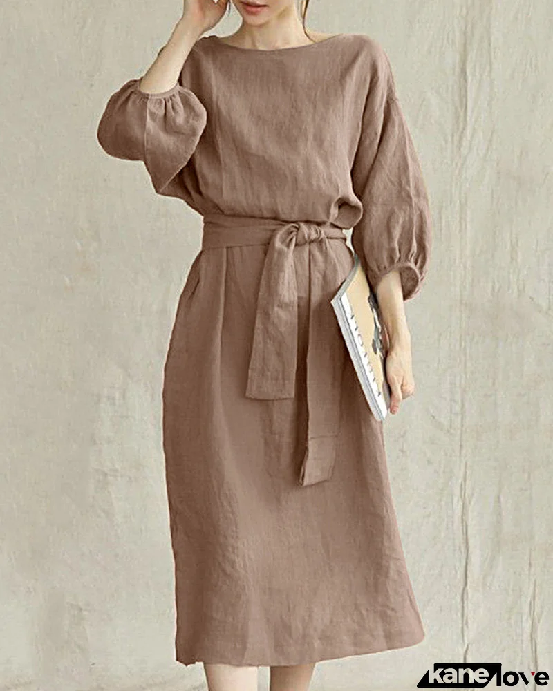 Soft and cool Dress