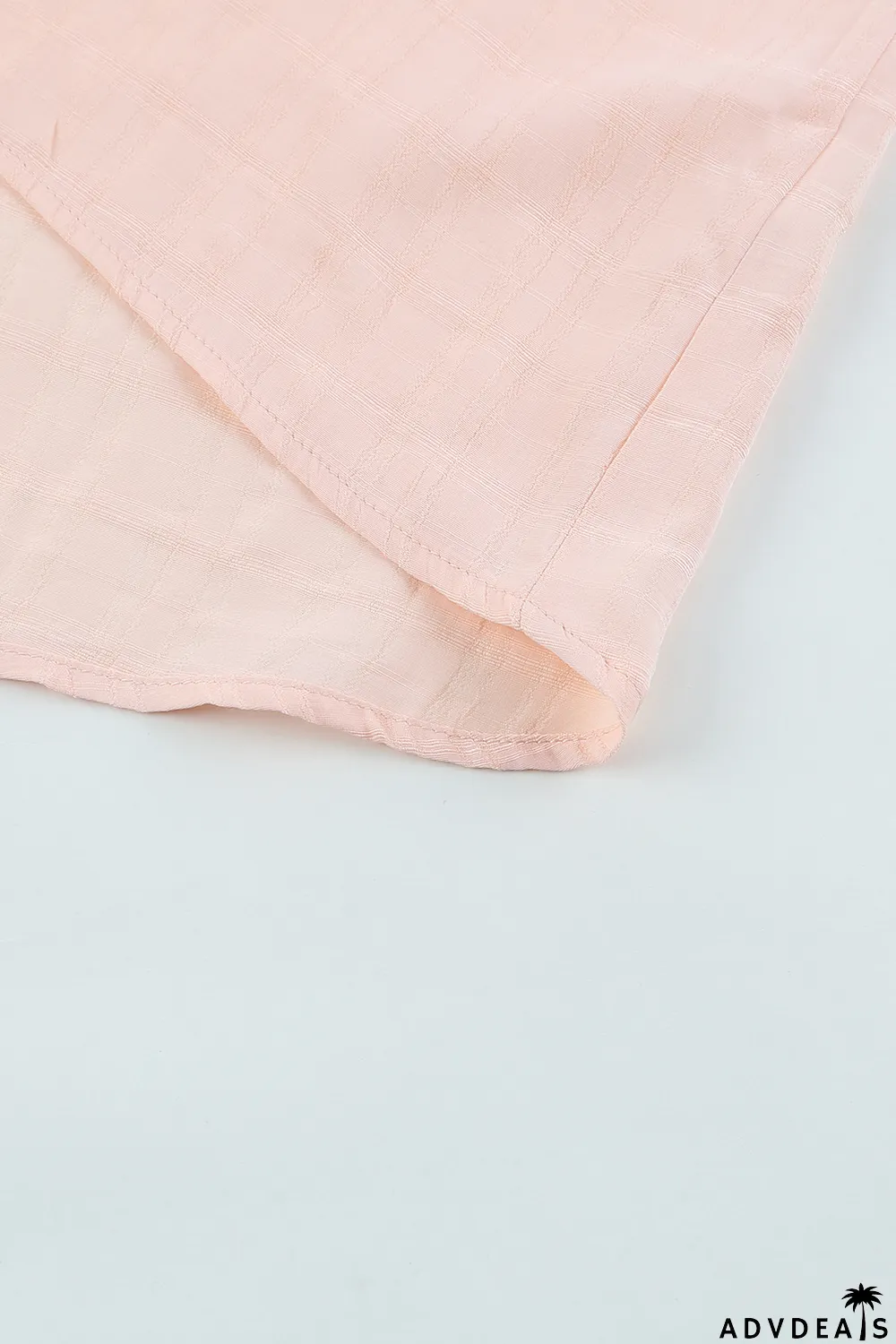 Pink Button Front Dolman Sleeves Shirt