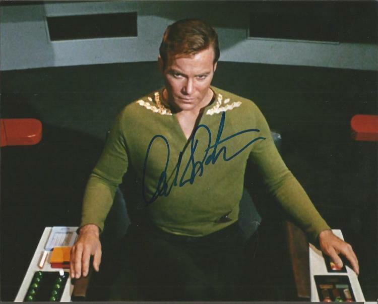 WILLIAM SHATNER Signed 'STAR TREK' Photo Poster paintinggraph - TV & Film Actor - Preprint