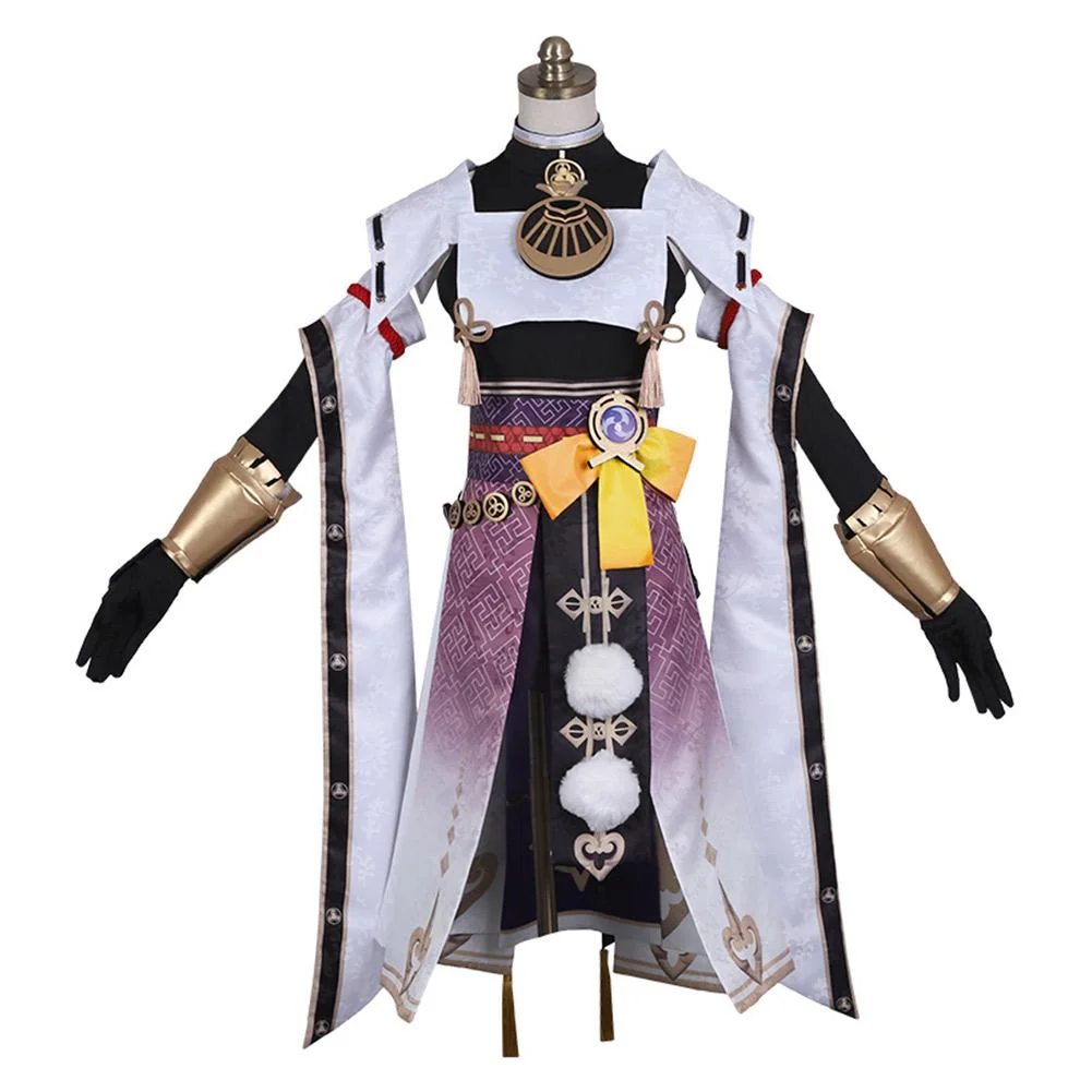 Genshin Impact Kujo Sara Outfits Halloween Carnival Suit Cosplay Costume
