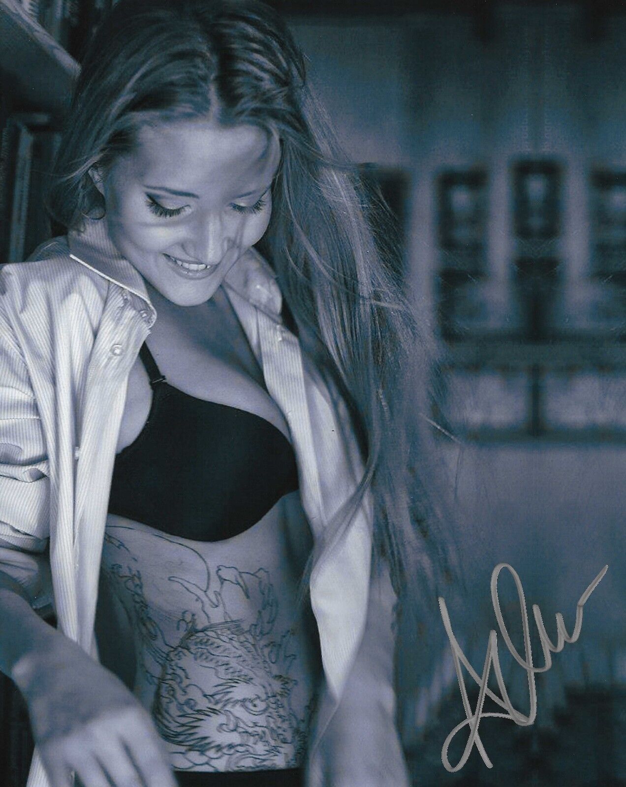 Anastasia Yankova Signed 8x10 Photo Poster painting Bellator MMA K-1 Model Picture Autograph 70