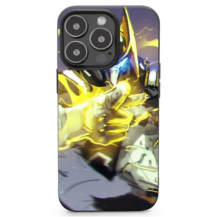 Denki Kaminari Mecha Anime My Hero Academia Phone Case Mobile Phone Shell IPhone 13 and iPhone14 Pro Max and IPhone 15 Plus Case - Heather Prints Shirts