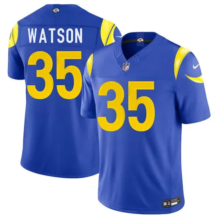 Men's Los Angeles Rams #35 Jaylen Watson Royal 2026 Vapor F.U.S.E. Limited Jersey