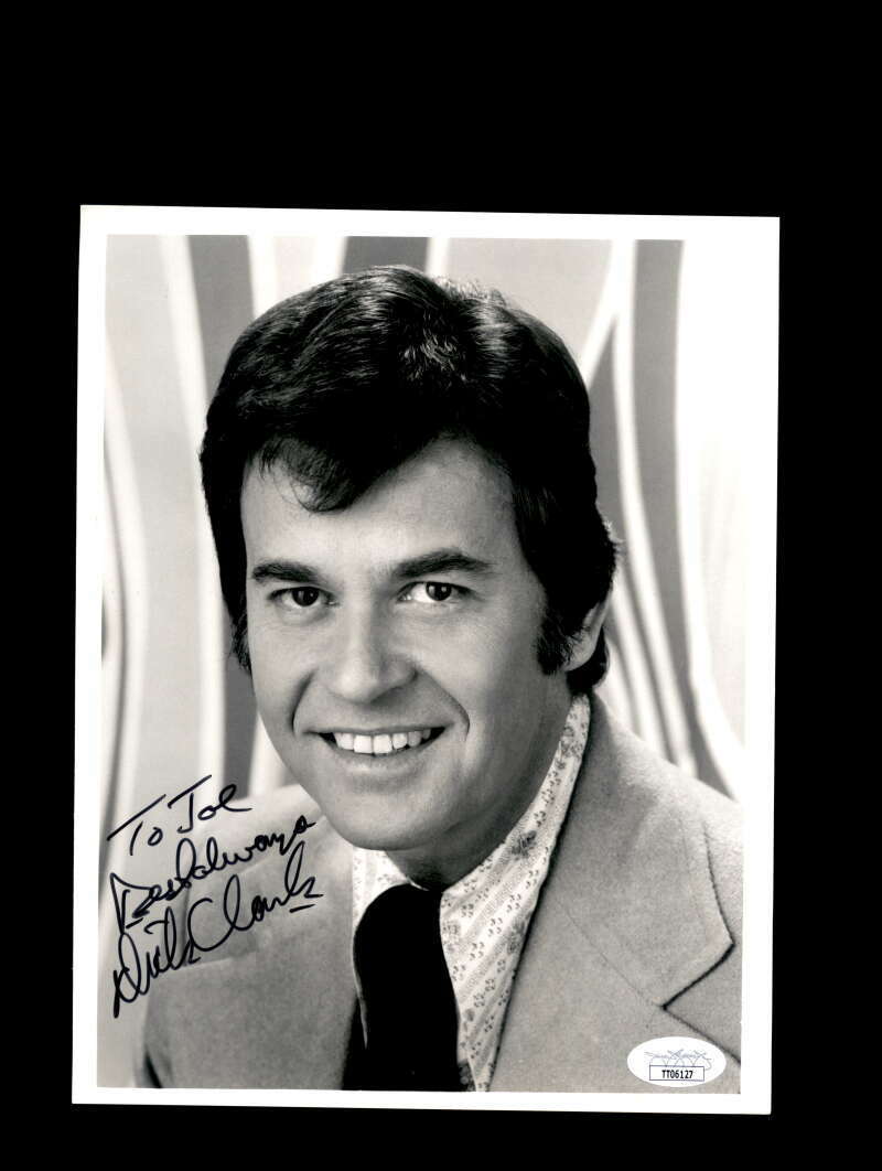 Dick Clark JSA Coa Signed 7x9 Photo Poster painting Autograph