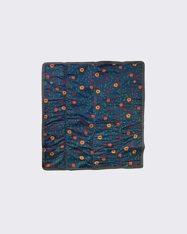 Outdoor Blanket - Midnight Poppy