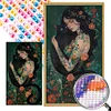 (40*70cm)Girl - Round AB Drill Diamond Painting