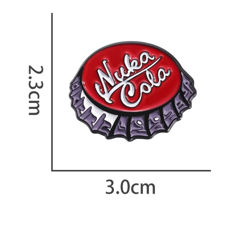 Cartoon Style Cute Cowboy Style Animal Letter Eye Alloy Stamping Stoving Varnish Plating Unisex Badge Brooches Collar Pin