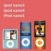 Authentic Used Apple Nano Player (Functioning normally, free Battery Replacement)