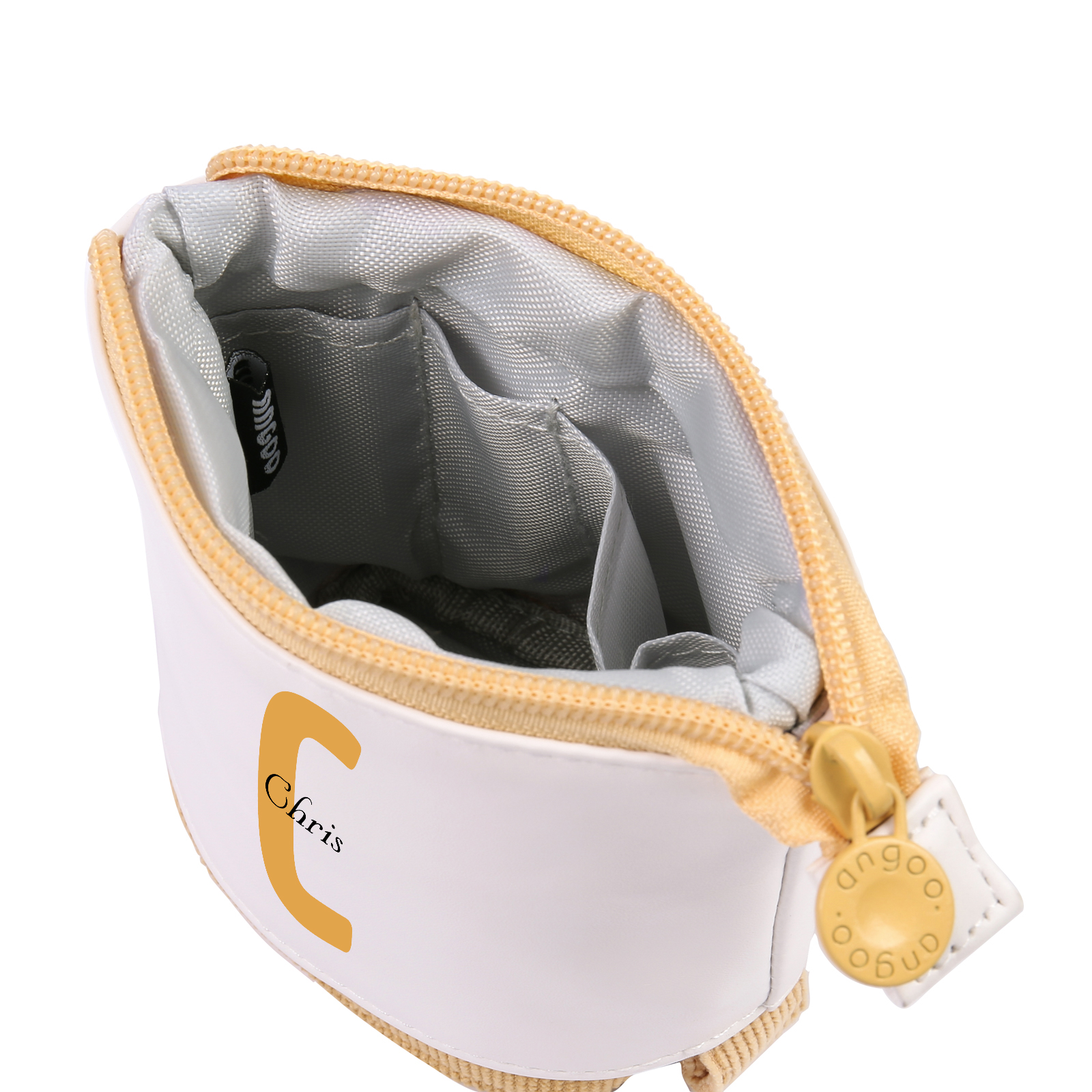 Astuccio per matite personalizzato con 1 nome e 1 lettera regalo per scuola elementare bambini