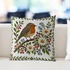 Robin Daisy DIY 11CT 3 Strands Stamped Cross Stitch Kit 45x45cm