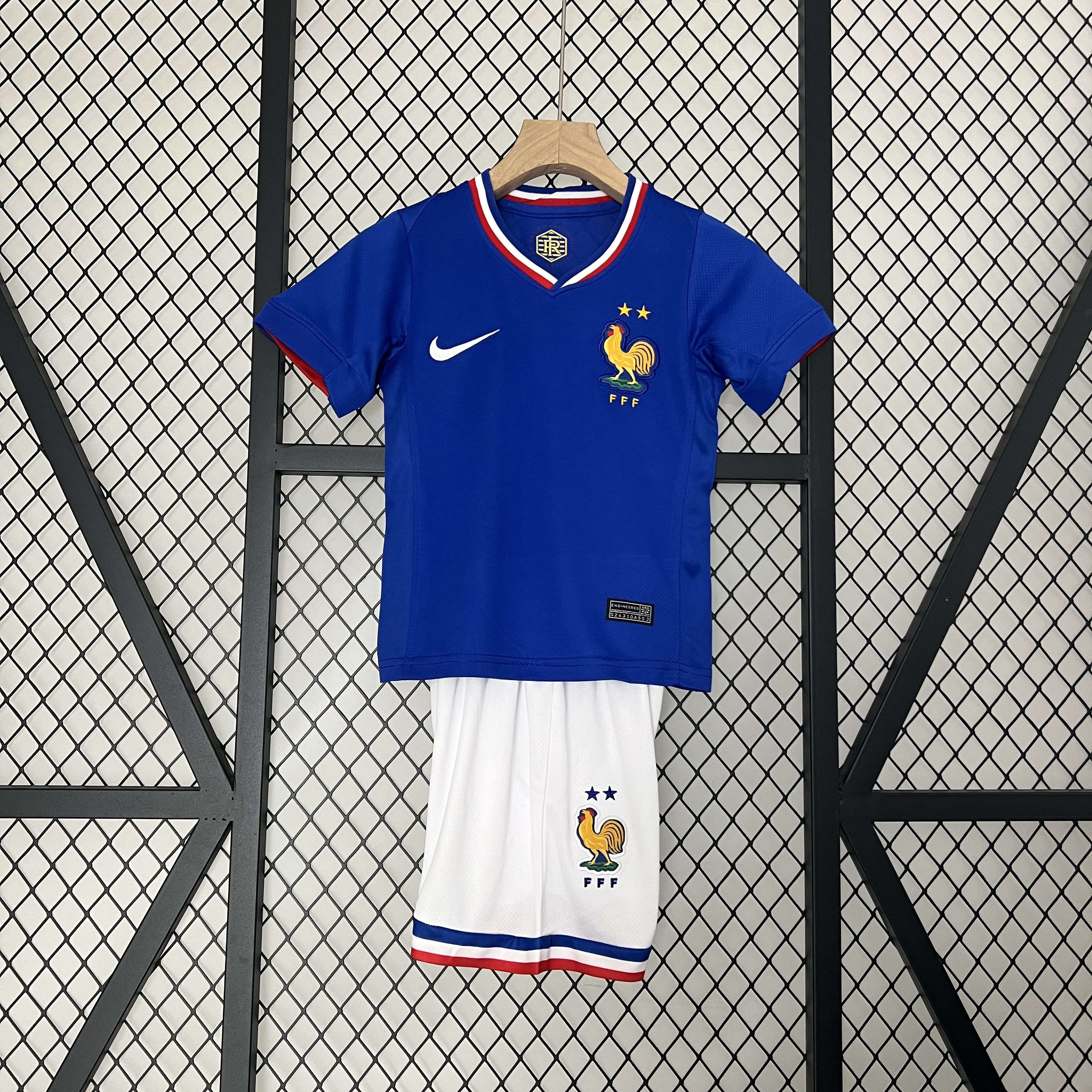 France 2024 Home Stadium Kids Kit