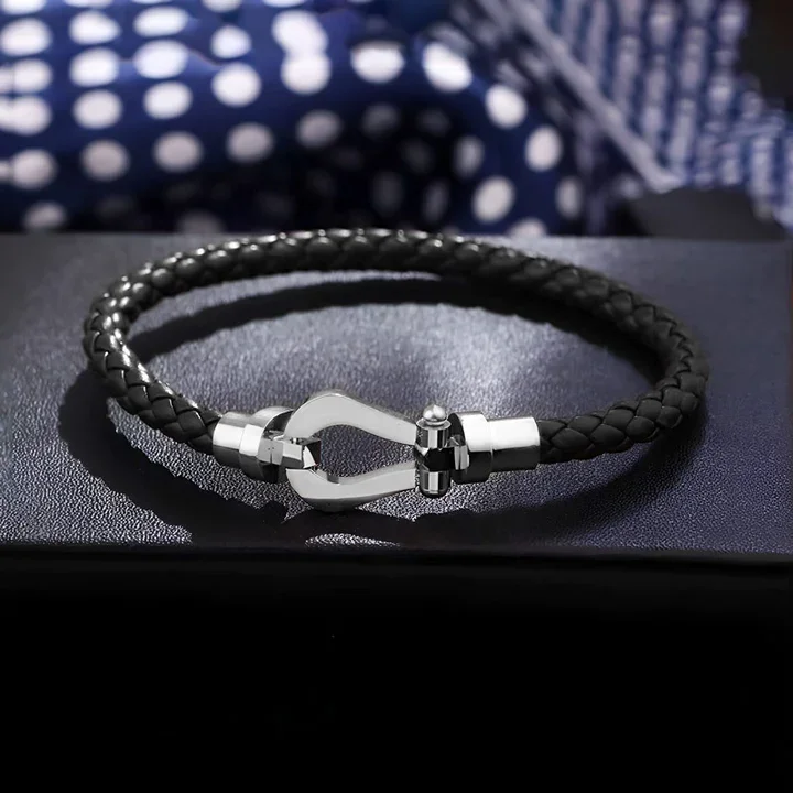 To My Son Leather Hoof Buckle Bracelet Knot Bracelet Birthday Gift "THE MOST BEAUTIFUL CHAPTERS"