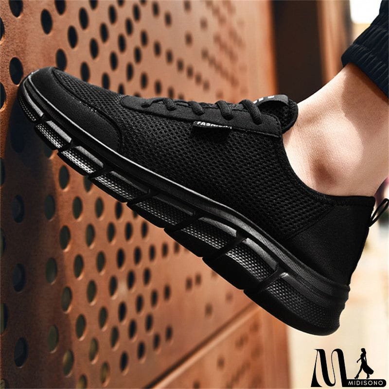MidiSono - Large Size Cozy Modern Running Sports Sneaker for Men