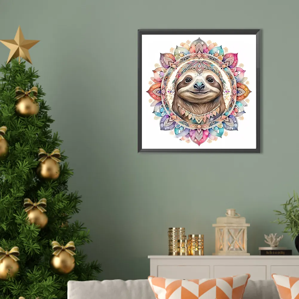Diamond Painting - Full Square Drill - Sloth(Canvas|35*35cm)