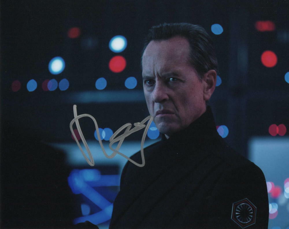 RICHARD E GRANT SIGNED AUTOGRAPH 8X10 Photo Poster painting - STAR WARS THE RISE OF SKYWALKER 2