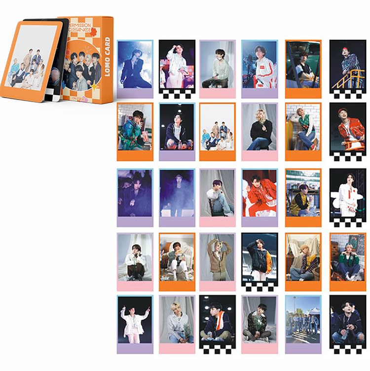 30 Sheets Permission To Dance Concert Polaroird Card