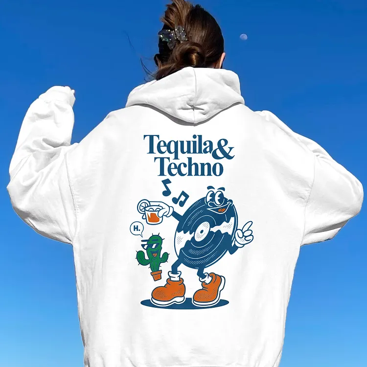 Tequila & Techno Women's Hoodie