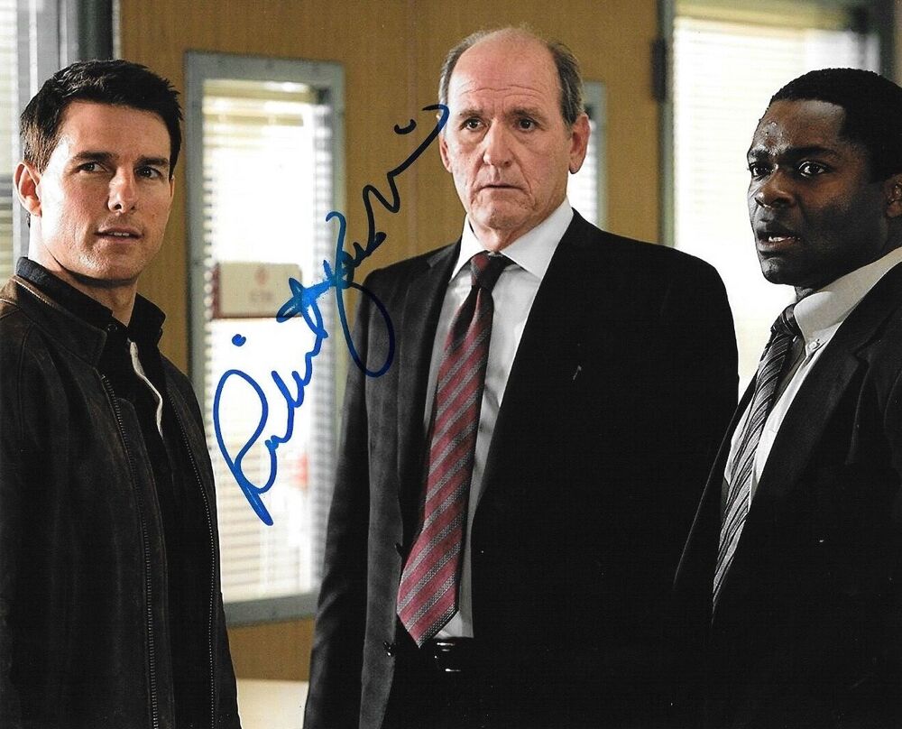 * RICHARD JENKINS * signed 8x10 Photo Poster painting * JACK REACHER * * 1