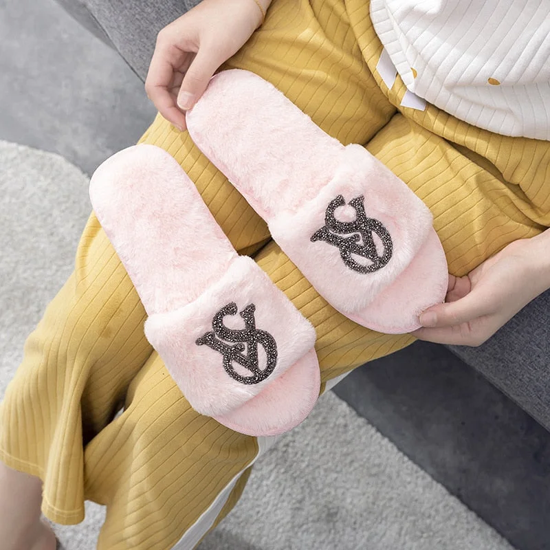 Comemore Spring 2022 Male Female Soft Cloud Slippers Sneaker Men's Home Plush Fur Flip Flops Ladies Plus Size 44 45 Women Shoes