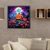 Diamond Painting-DIY Full Round Drill Pumpkin Patch(40x40cm)