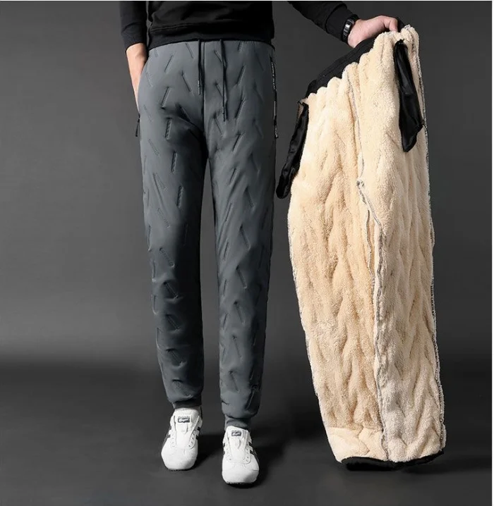 Men's Velvet Thickened Thermal Pants