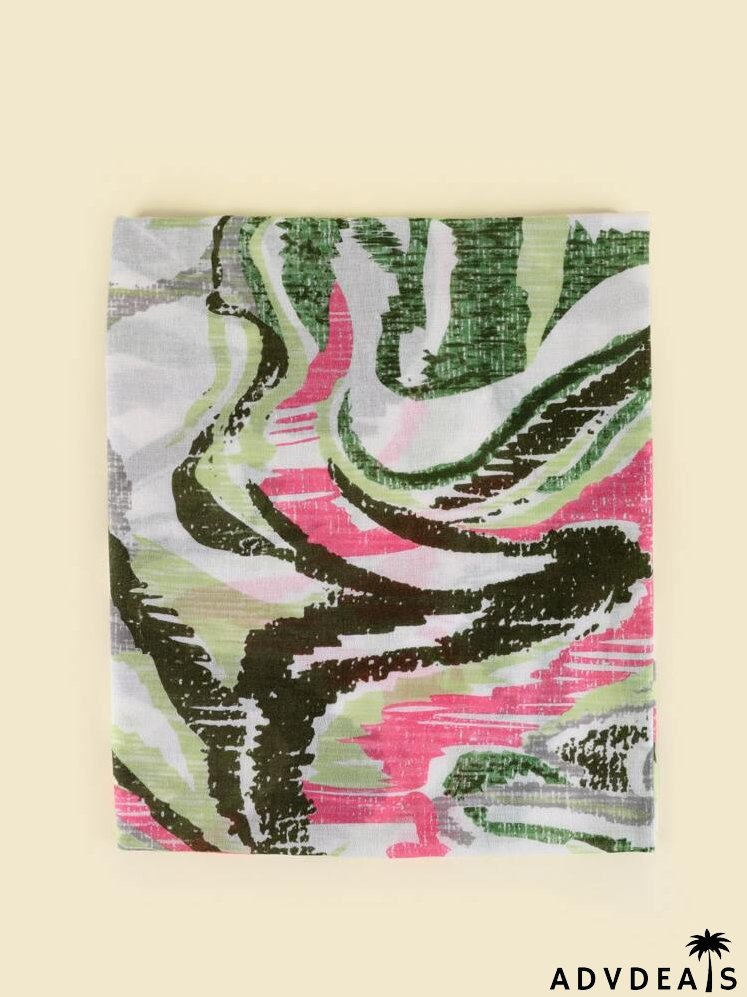 Allover Graphic Scarf