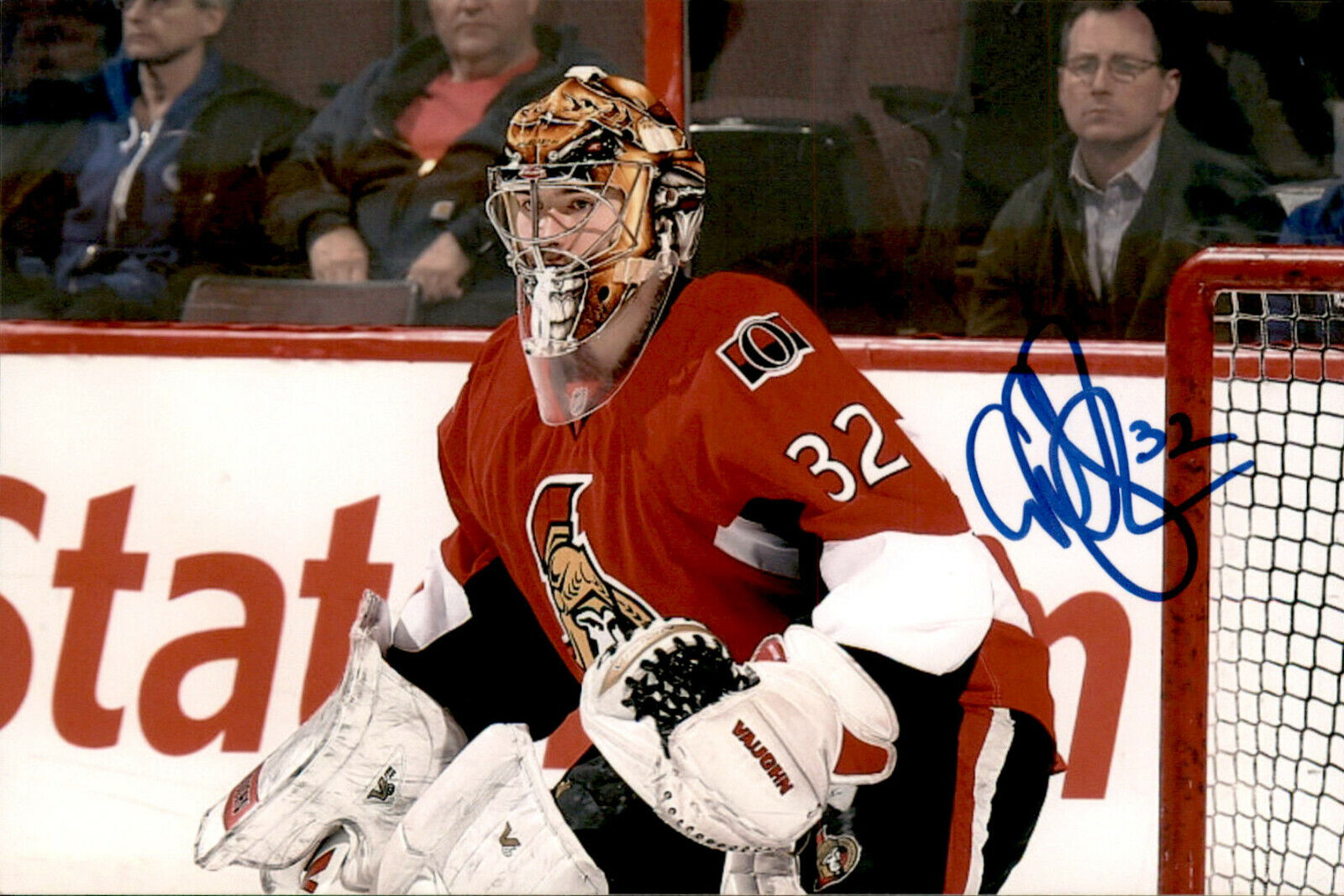 Chris Driedger SIGNED autographed 4x6 Photo Poster painting OTTAWA SENATORS / SEATTLE KRAKEN #4