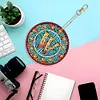 >SALE<A-Z 26 Letters Double Sided Special Shape Diamond Painting Keychain Pendant (W)