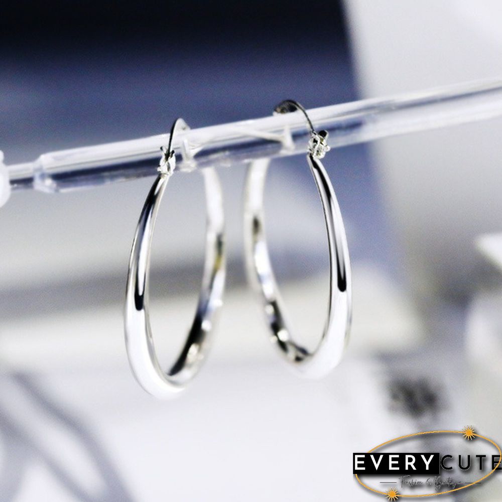 Exquisite Fashion 925 Silver 18K Gold Earrings Party Princess Engagement Wedding Christmas