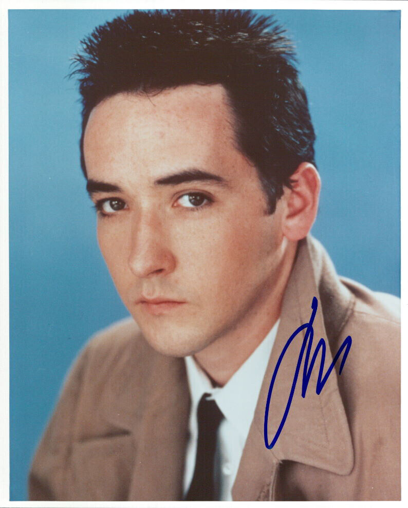 John Cusack (Say Anything) signed 8x10 Photo Poster painting