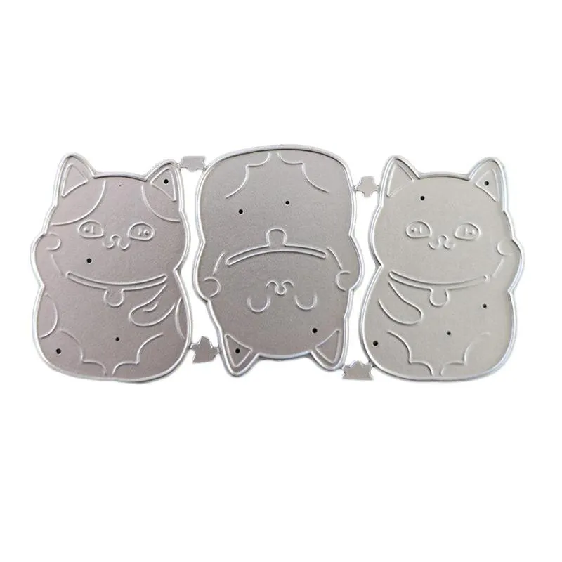 3d Spot Coil Circle Ring Cutting Dies Cake Decoration Metal Mold Scrapbook Embossing Paper Craft Knife Mould Stencil Stamps Dies