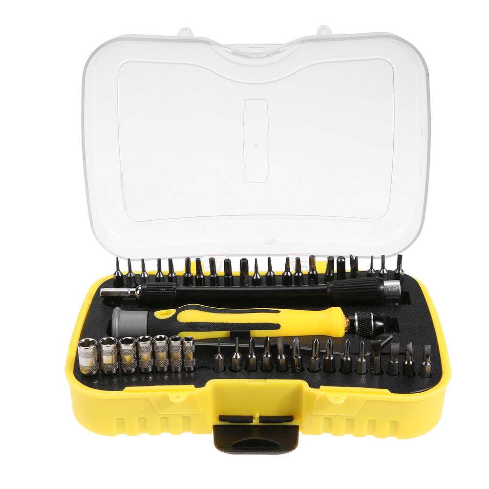 

45 in 1 Screwdriver Pry Repair Opening Tools Box Set Kit for Pad Phone PC, 501 Original
