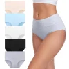 Women's High Waisted Cotton Underwear