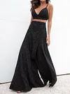 Vest Top+Wide Leg Two-Piece Suits