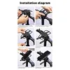 Silicone Bicycle Phone Holder Universal Mobile Phone Support Bicycle Accessories